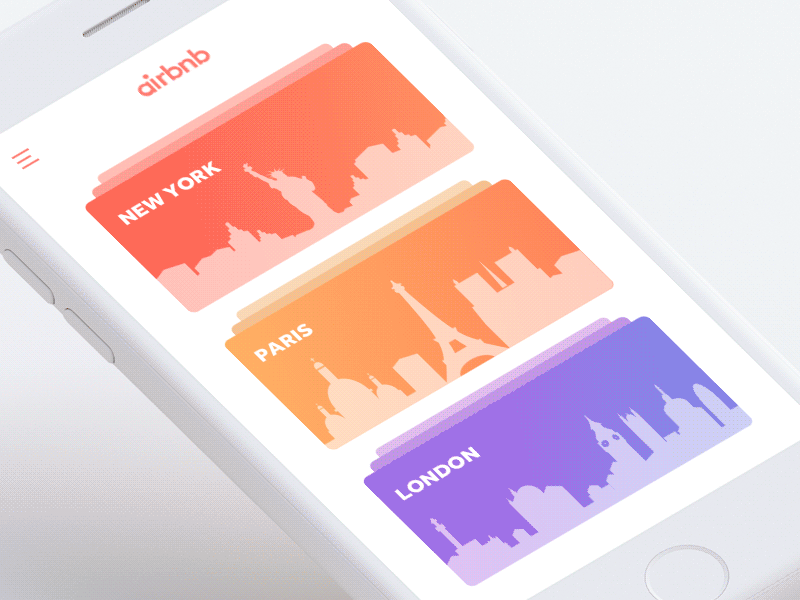 Airbnb Concept (GIF)