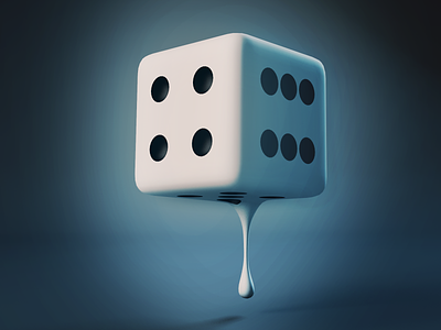 Shake the Dice after effects cinema 4d compositing modeling
