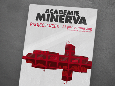 Projectweek poster art academy poster projectweek