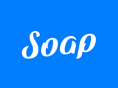 Unused Soap type handlettering lettering script soap type typedesign typography