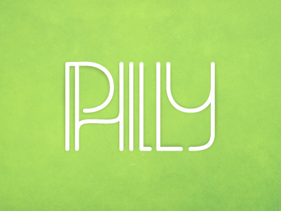 Philly - typeface timelapse