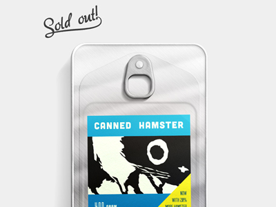 Canned Hamster can crooked hamster photoshop