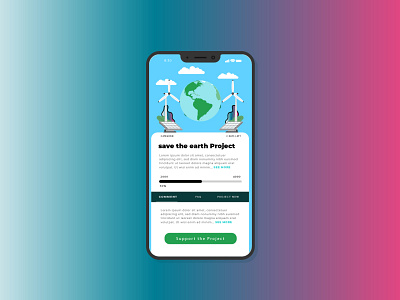 Save earth!! Mobile App