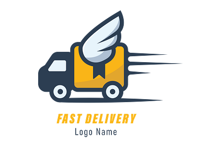 Delivery and shipping logo by Khawla Rhaskali on Dribbble