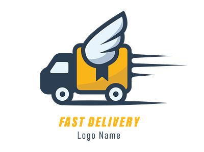Delivery and shipping logo branding delivery design fast icons illustration logo shipping truck ui ux vector