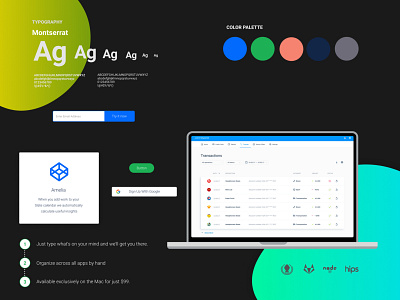 Figma landing page design kit #12