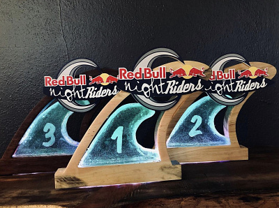 Red Bull nightriders trophies