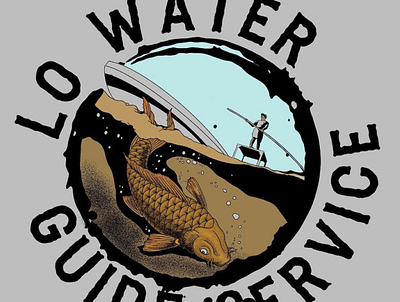 Lo water guide service logo