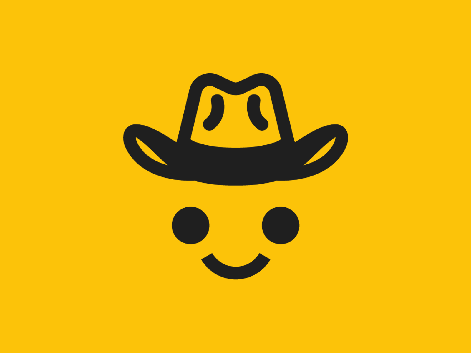 Ugly Cowboy / Animated Submark animation blink brand design branding cowboy design frame by frame graphic design logo logo design submark subtle animation