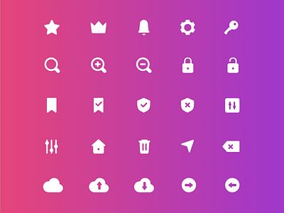 Minimal Flat Icons