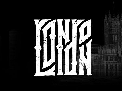 London badge branding design handlettering lettering lettering art logo typography vector