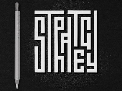 Strategy branding design font lettering lettering art logo typography