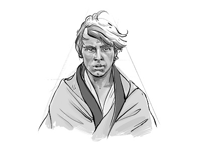 Luke Skywalker illustration