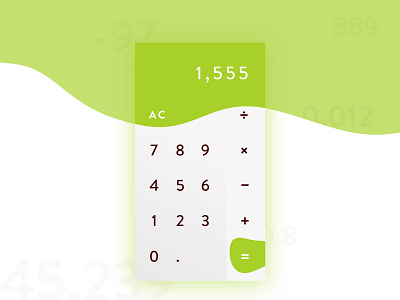 #dailyUI 004 Calculator