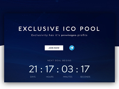 ICO Landing Page bitcoin blockchain crypto cryptocurrency interface landing page
