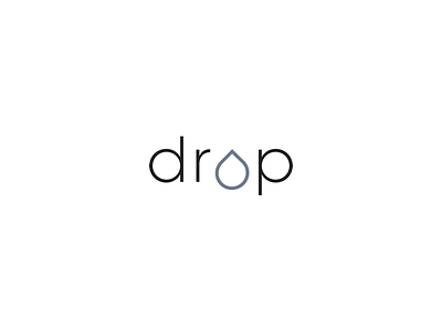 Drop logo design drop jewellery logo minimalism minimalist