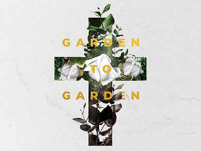 Garden to Garden - Easter Branding branding church design easter graphic design illustration