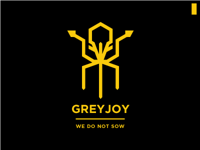 House Greyjoy logo by Philippe C on Dribbble