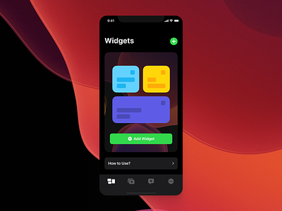Widget app ios iphone widget