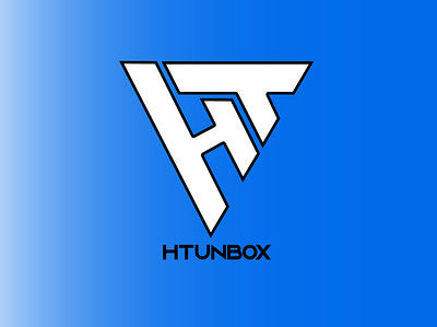 HT Unbox Youtube Channel Logo branding graphic design logo