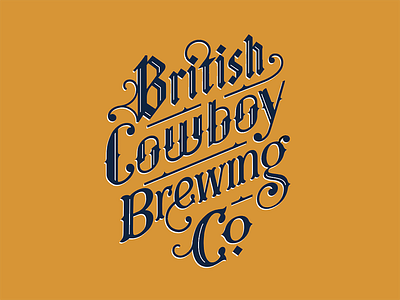 Beer Branding blackletter custom identity typography woodblock