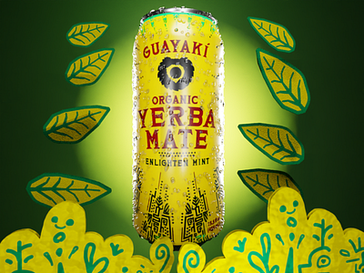 Guayaki Case Study 3d 3d modeling animation blender branding design illustration