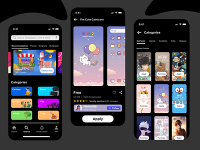 Theme store app