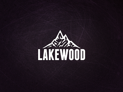 Lakewood Branding brand branding logo mountain mountain logo