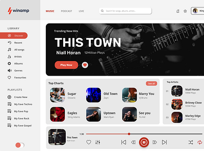 Music Desktop Application app branding design graphic design ui ux ux design ux designer web design