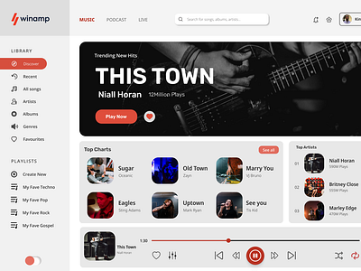 Music Desktop Application