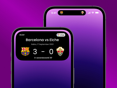 Pop Up Football Live Score from Dynamic Island app branding dailyui design graphic design illustration logo popup typography ui ux vector