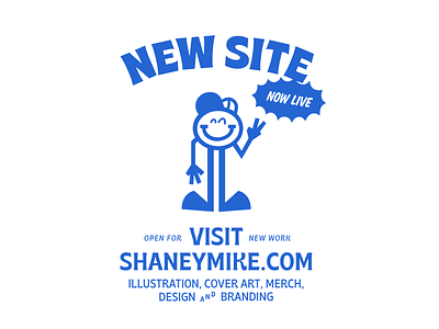 Shaneymike Studios Branding advertising branding cartoon cartoon character characters illustration personal brand self branding vector