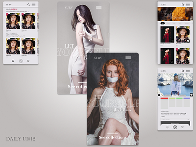 Daily UI#12 Ecommerce shop