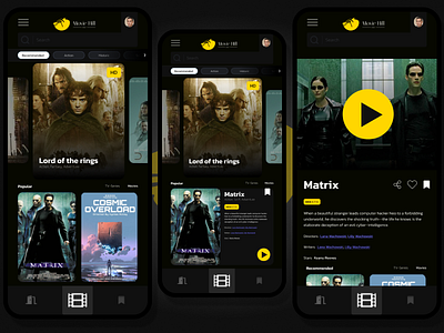 Daily UI25 TV App app design figma graphic design ui