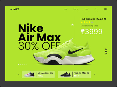 Nike Landing Page Redesign
