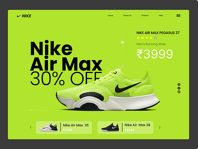 Nike Landing Page Redesign
