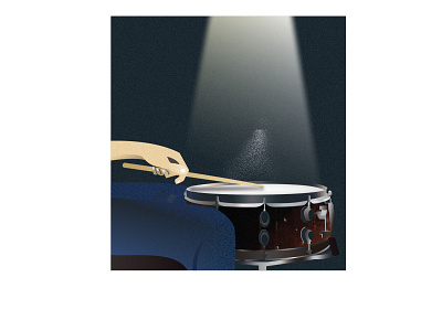 Snare Drum 2d concept design dribble drum drumhead drumset graphic design illustration jeans music notes pattern snare stick stroke vector