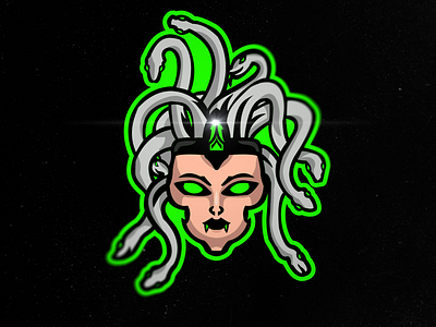 Medusa adobe branding design graphic design illustration illustrator logo vector