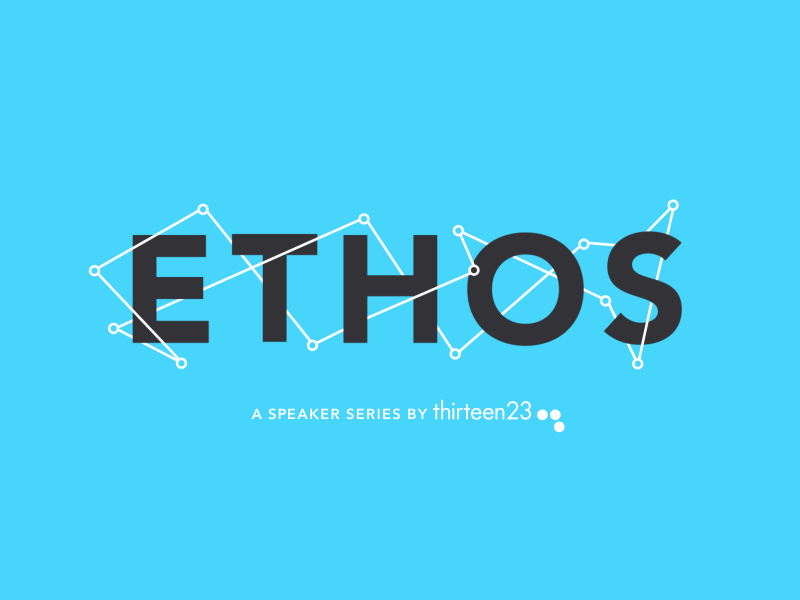Ethos Animation dots web typography logotype logo animation