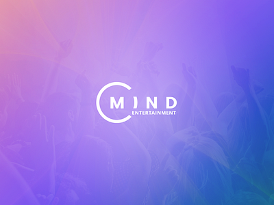 CMind Logo cmind entertainment fun gradient logo logodesign mind