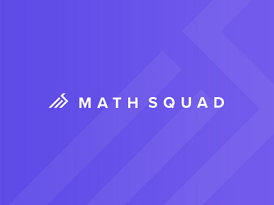 Math Squad Logo bigdata data deep learning logo math squad