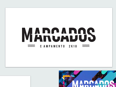 Logo Camp. "Marcados" branding camp design dribbble illustration logo pro shot ui