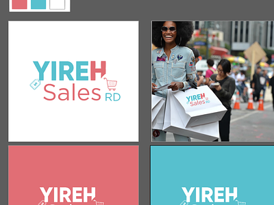 Yireh Sales branding design dribbble illustration logo pro shot store