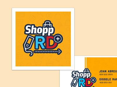 Logo Shopp Rd branding design dribbble icon logo pro shot