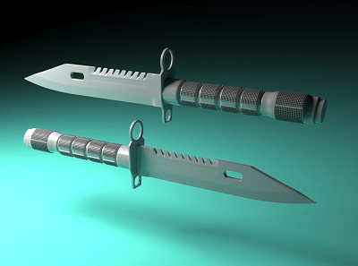 Knife 3d 3d object 3ds max