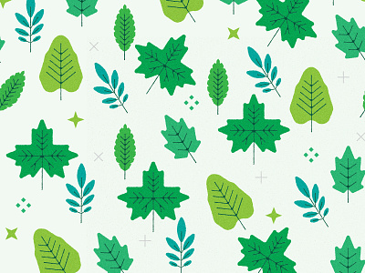Leaf Pattern illustration leaves neat pattern spring vector