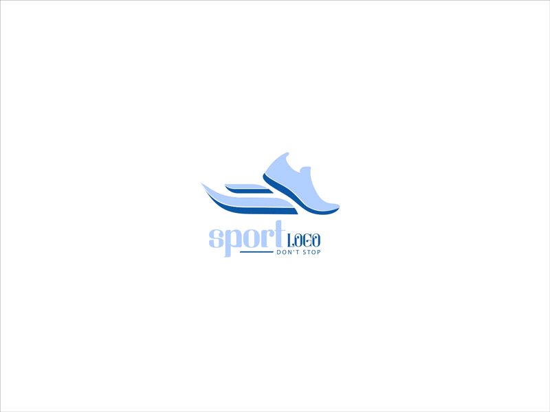 Sport shoes logo animation. animation design illustration logo logo animation motion design motion graphics