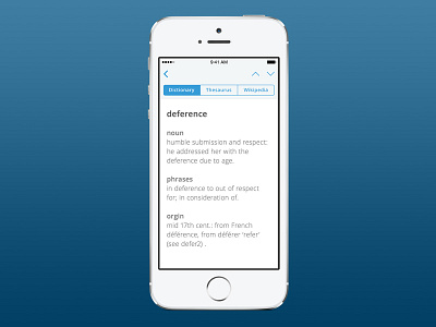 Dictionary App