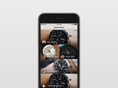 Watch Shots Explorations app concept design ios iphone mobile ryan smith sketch ui ux
