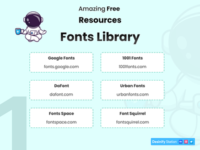 Free Resources : 1 | Fonts